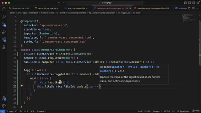 172 - Adding the toggle functionality