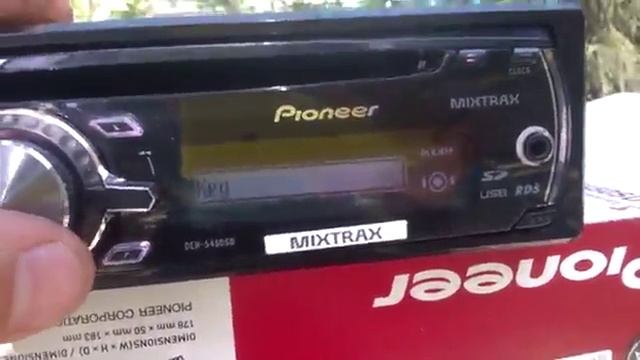 Pioneer DEH 5450SD Обзор