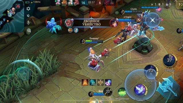 Mobile legends режим боя Одетта часть 3