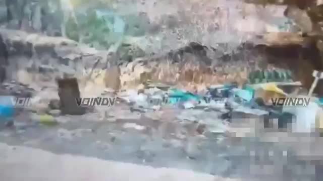 Операторы БпЛА 5 гвардейской общевойсковой армии группировки "Восток" уничтожили укрытия противни...