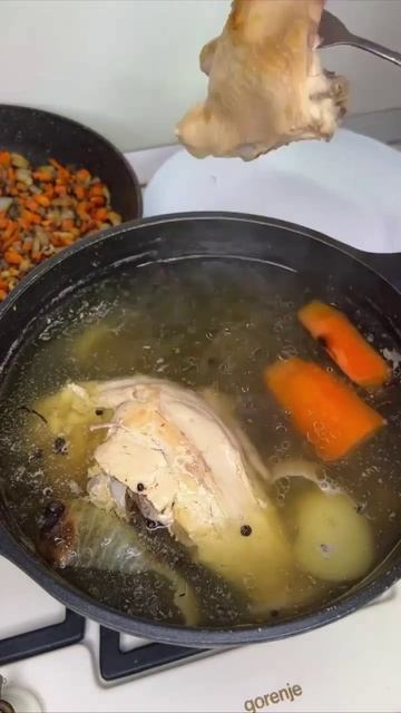 Лучший рецепт куриного супчика
