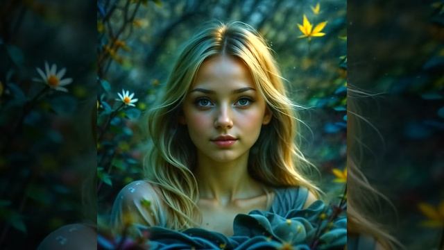 Beautiful cute blonde girl fairy 46 ai lookbook art #aigirl #aiart #lookbook #beauty #model #cute