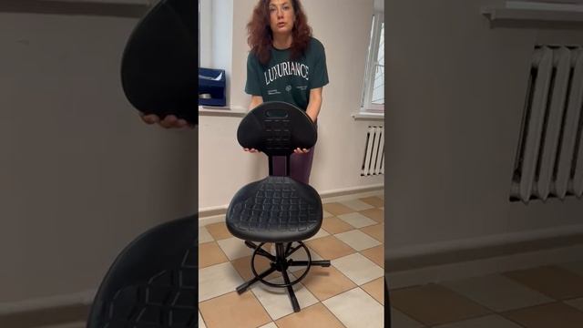 Полиуретановые кресло kr10-1 на винтовой опоре