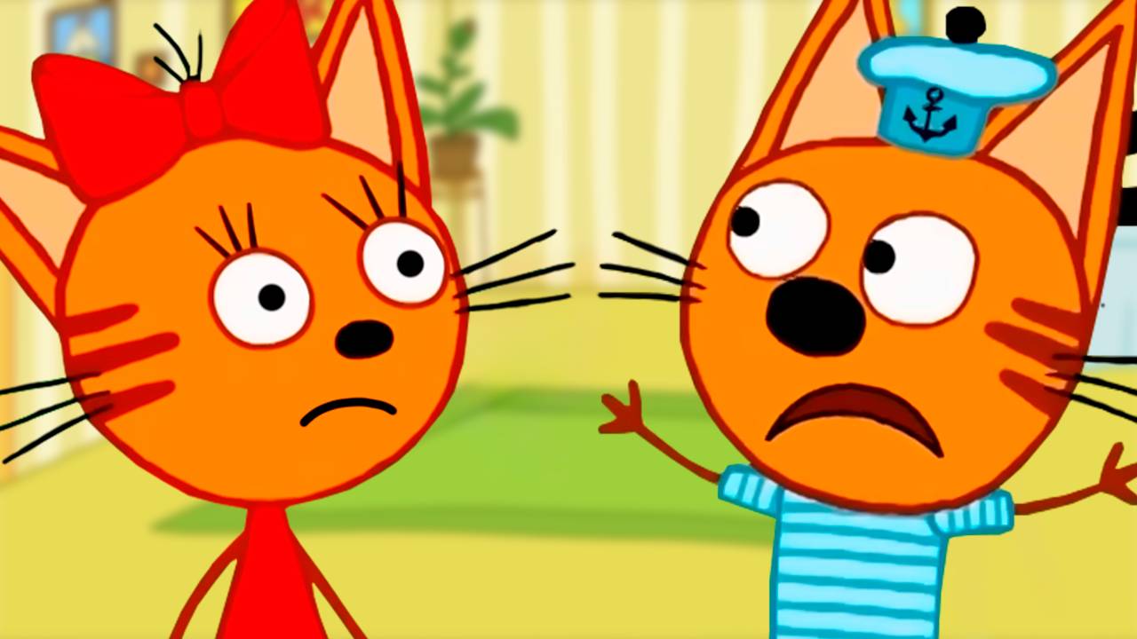 СТРАШНАЯ СЕРИЯ ТРИ КОТА - ДЕНЬ РОЖДЕНИЕ КАРАМЕЛЬКИ