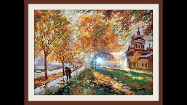 Картины из  ниток и ткани.