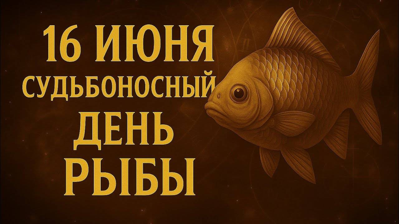 Рыбы 16 июня — день, когда сбываются предчувствия. Гороскоп, который стоит услышать.