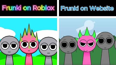 Frunki on Roblox vs Website_ Which Version is Better_ 🎮🔍