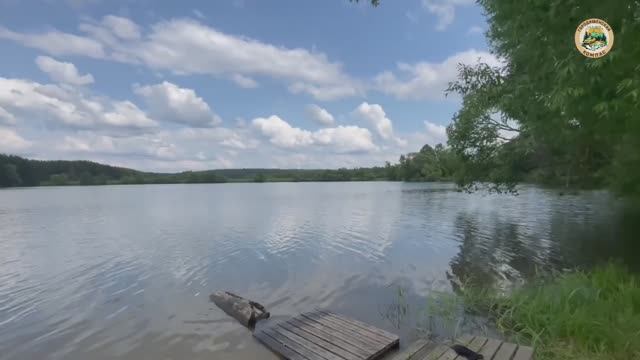 Пляж на Юловском пруду