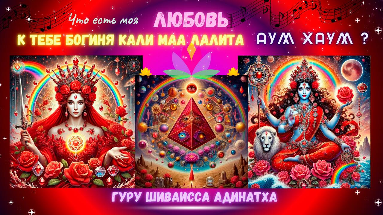 Что есть моя Любовь к Тебе Богиня Кали Маа Лалита Аум Хаум ?