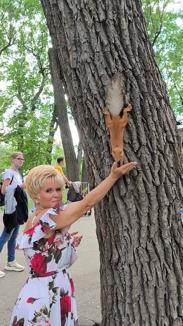 Юля с Белкой