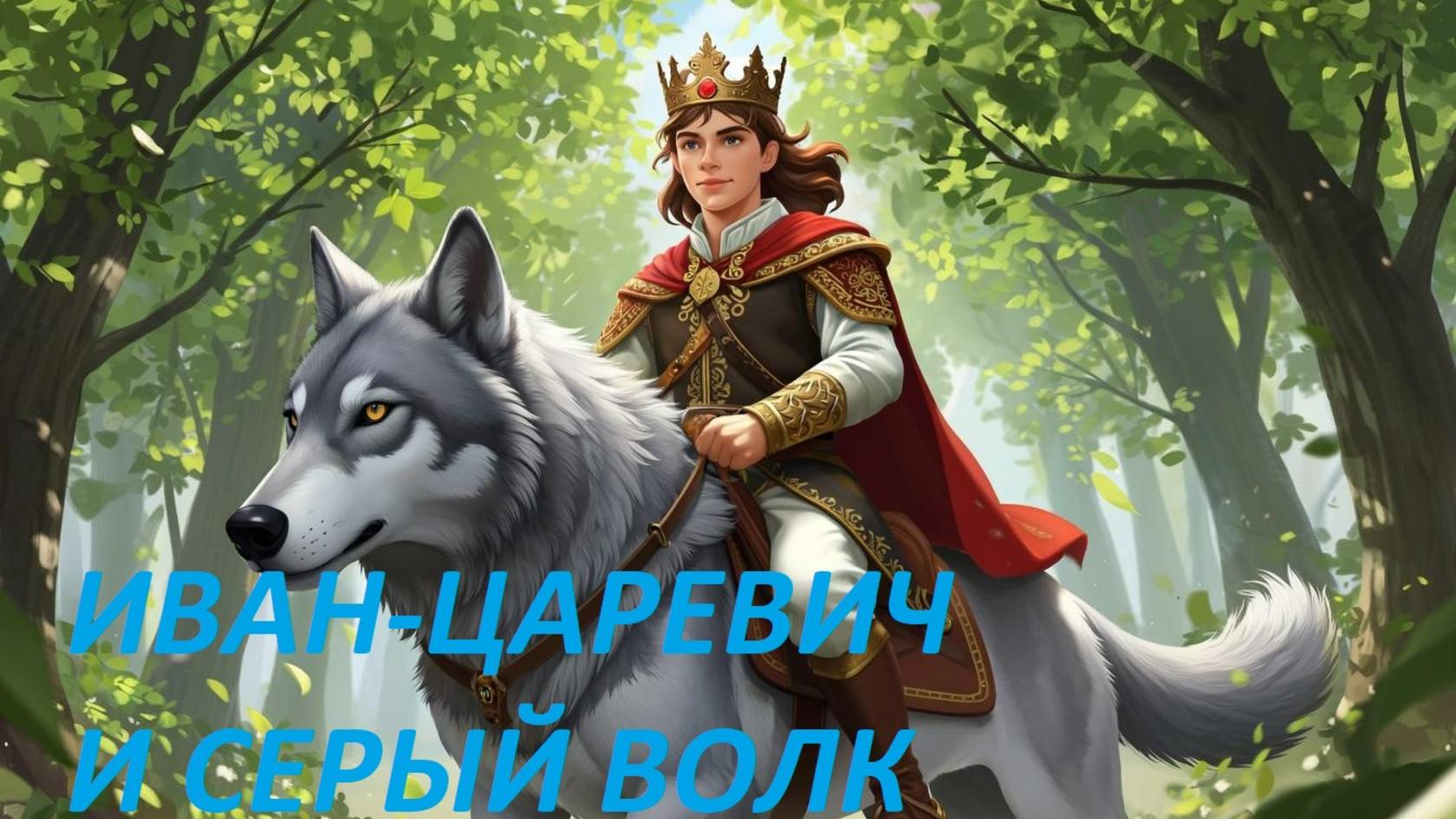 Иван-царевич и серый волк. Русская народная сказка. Аудиосказка.