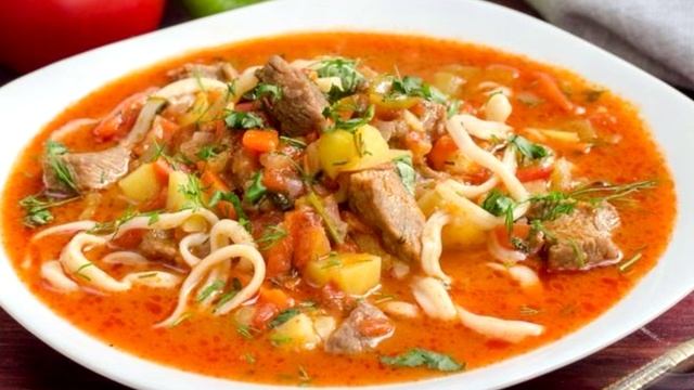 Рецепт вкуснейшего лагмана с говядиной и домашней лапшой, часть 1
готовим без паники