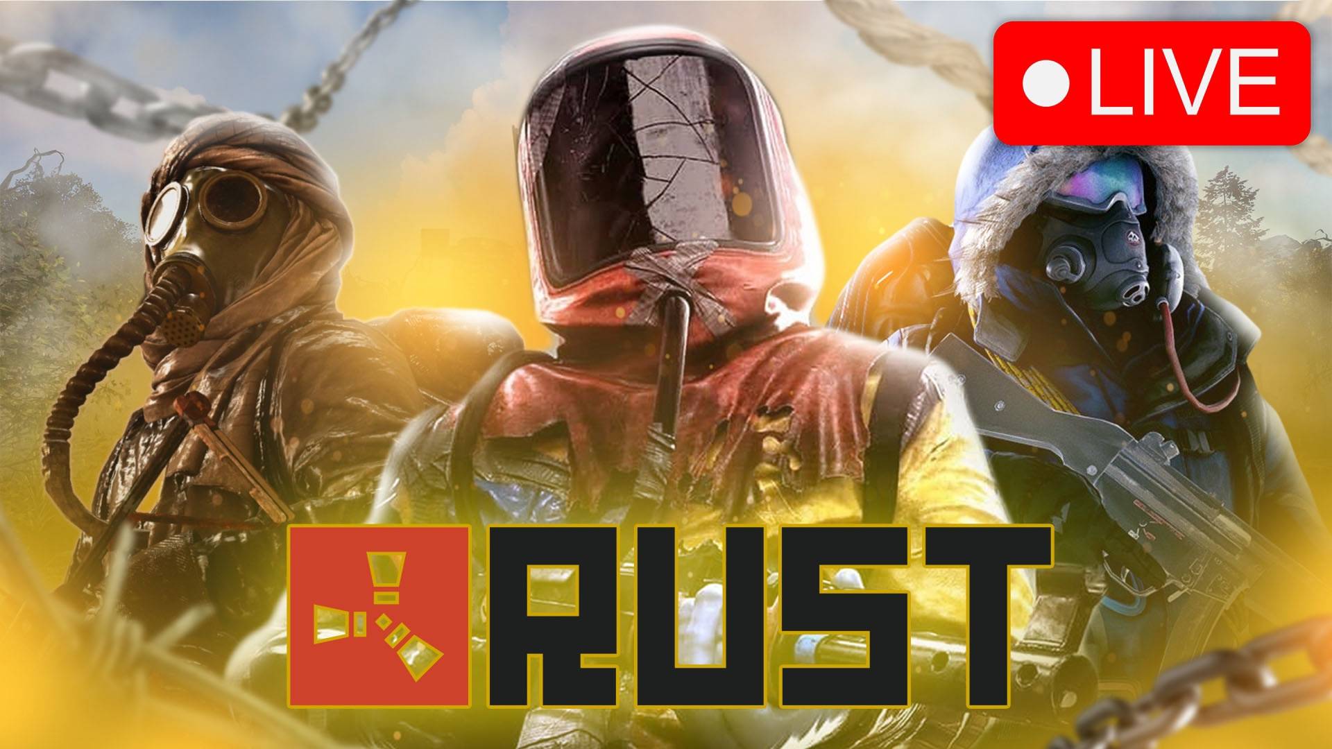 Rust выживаем на сервере с подписчиками #rust #раст #стрим