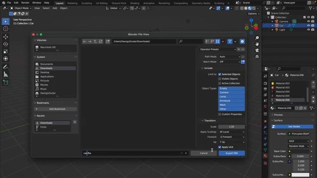 Уроки Blender с нуля / #10 – Экспорт готовой модели