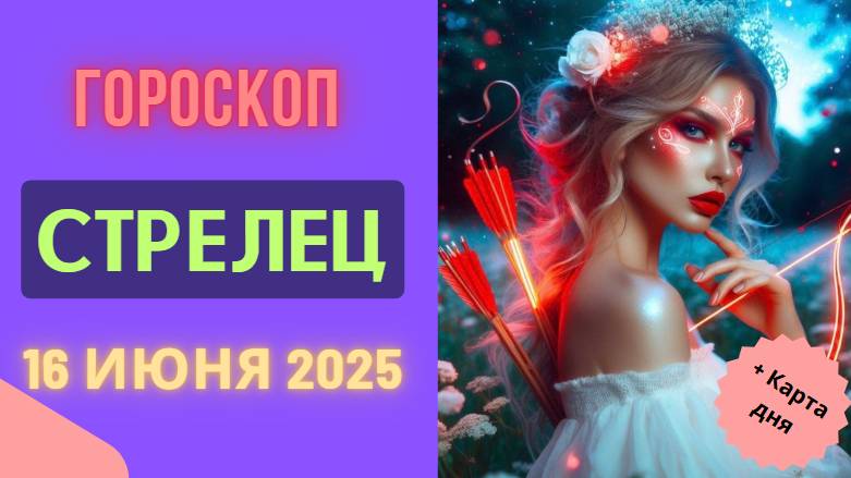 ♐ ГОРМОСКОП НА СЕГОДНЯ 16 ИЮНЯ 2025 ДЛЯ СТРЕЛЬЦОВ — ПУТЬ К НОВЫМ ЗНАНИЯМ И ВПЕЧАТЛЕНИЯМ