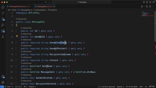 179 - Setting up the message repository