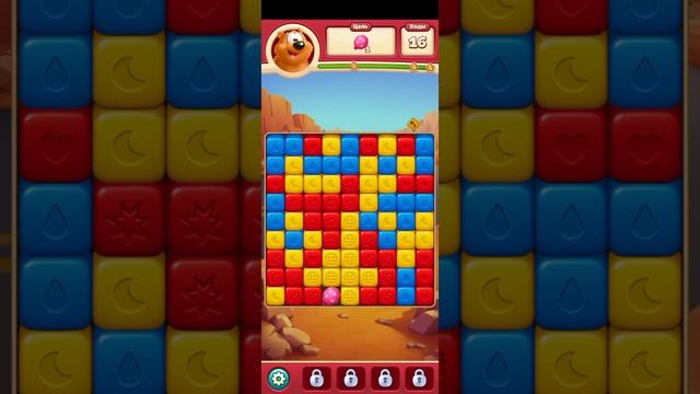 TOON BLAST МОБИЛЬНАЯ ИГРА ГОЛОВОЛОМКА В ЖАНРЕ ТРИ В РЯД — УРОВЕНЬ 3
