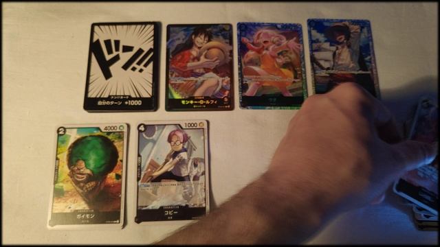 Обзор и распаковка стартовой колоды One Piece Card Game - [ ST-08 ]