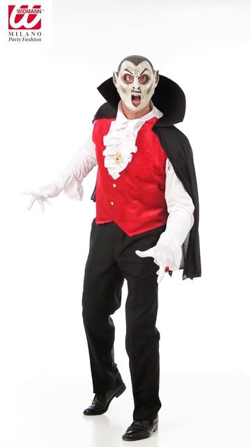 ПМ3294 Маска Вампир с открытым ртом детская Артикул ОЗОН ID82264