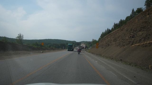 Обзор реконструкции автодороги М5 от п. Кропачево до г. Сим 15.06.2025г.