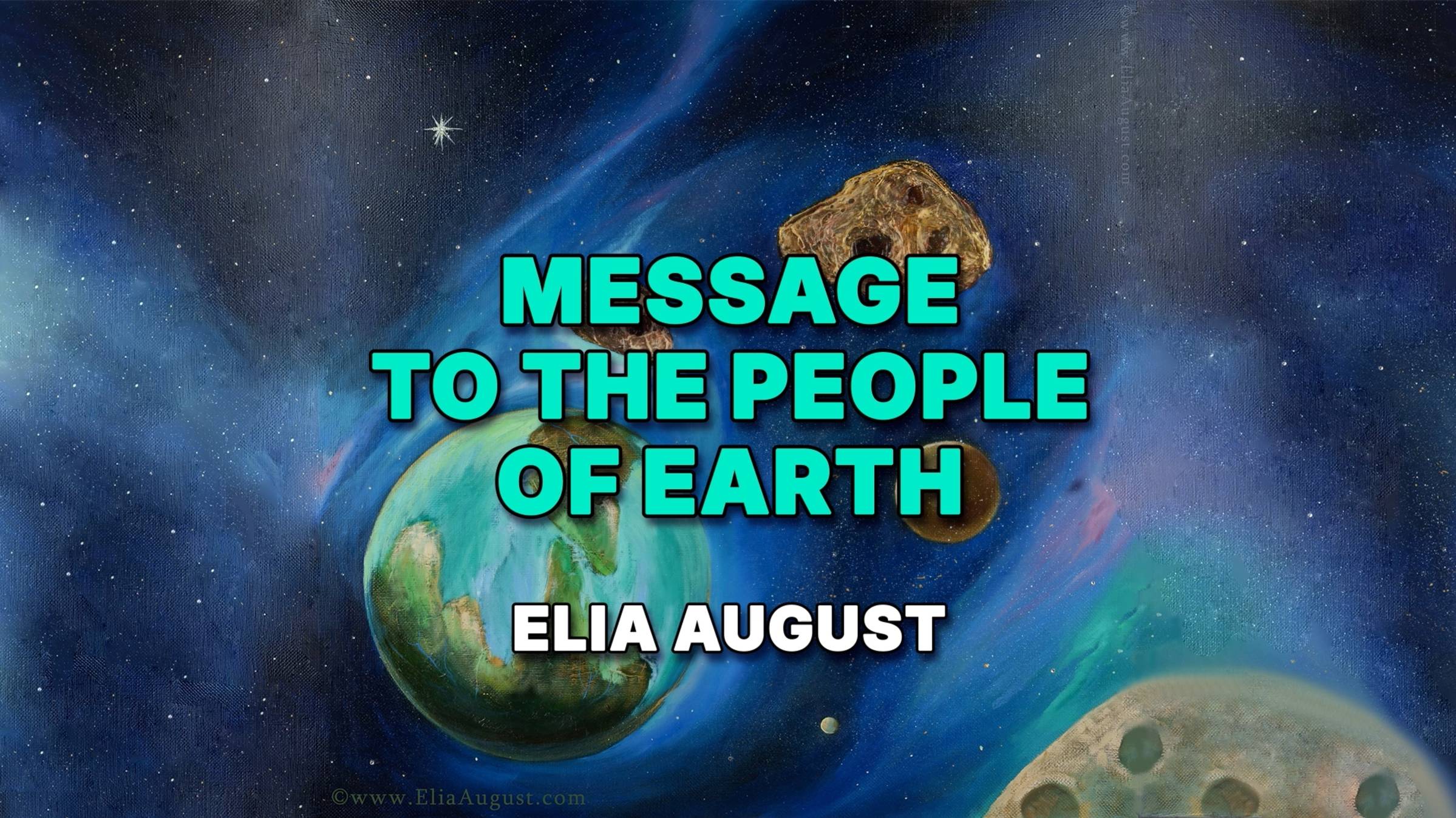 Message to the people of Earth