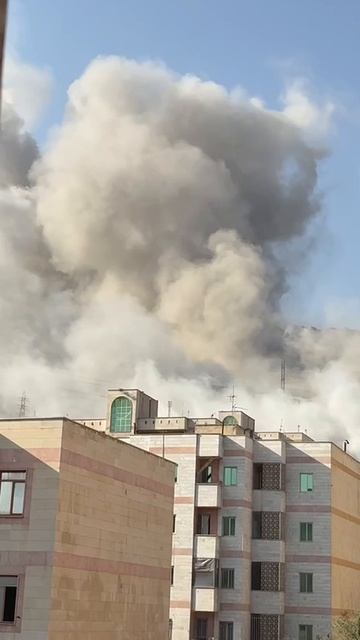 Серия Мощных Взрывов В Тегеране.