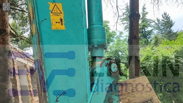 KOBELCO SK130UR-3 2014г. Осмотр перед проектированием гидролинии под молот и вращатель.