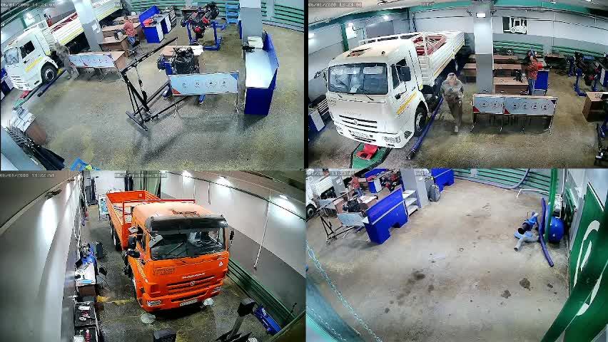 Мастерская обслуживание грузовой техники