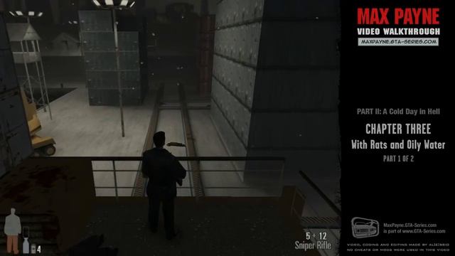 Max Payne - A Cold Day in Hell - With Rats and Oily Water [1/2] (HD)