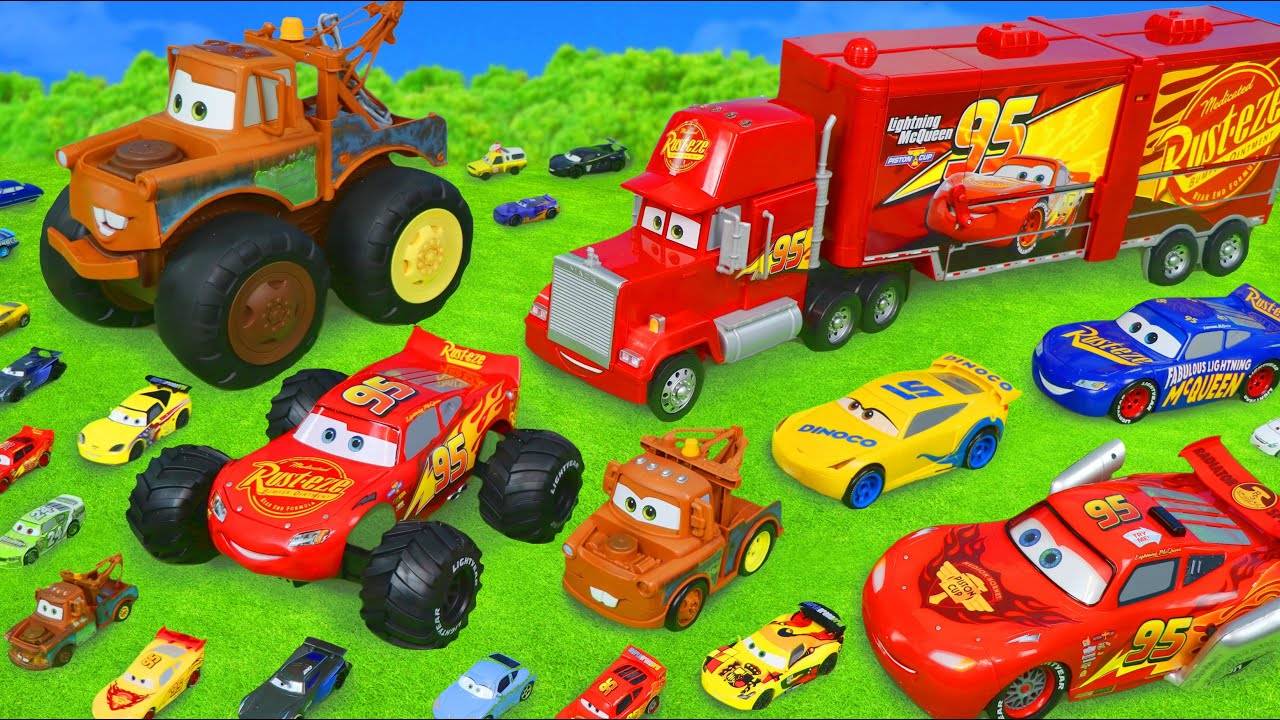 ИГРУШКИ ИЗ МУЛЬТИКА ТАЧКИ 3. РАСПАКОВКА ИГРУШЕК ДЛЯ ДЕТЕЙ