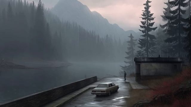 Ｌａｔｅ　Ａｕｔｕｍｎ　２ Silent Hill Inspired Ambient Music with Rain Sounds 2 Hour Ambience