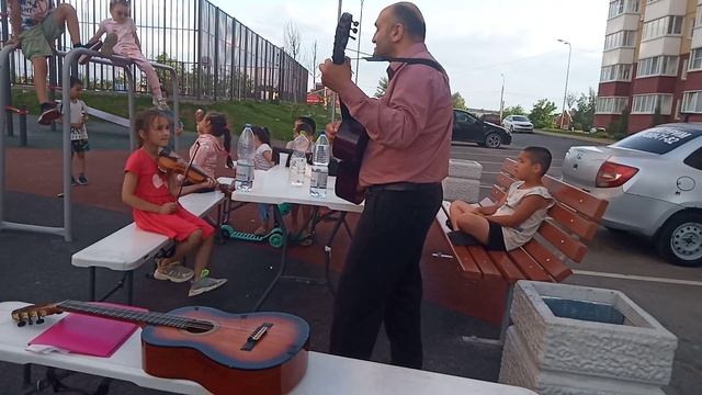 Репетиция на Платовском микрорайоне