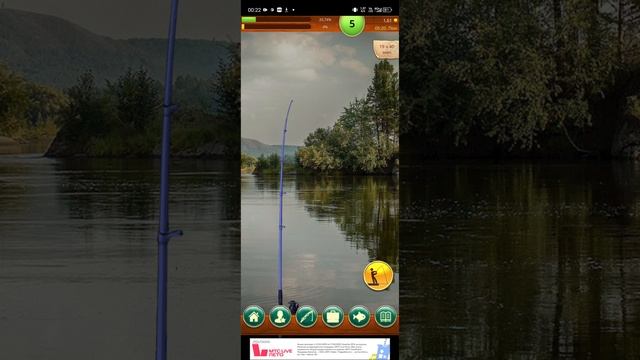 Ловим рыбу в Fishing baron в этот раз плохая