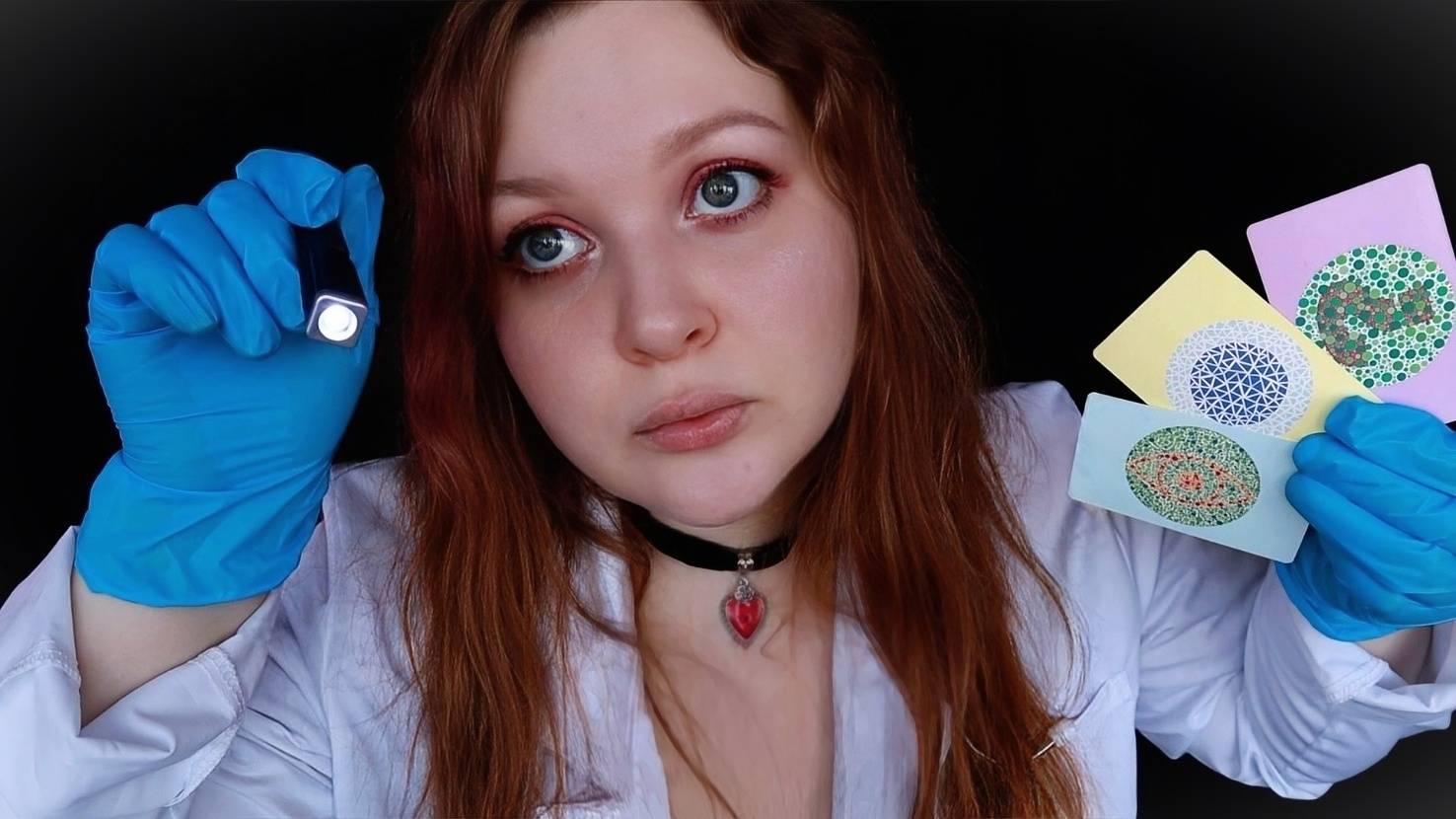 АСМР МЕДОСМОТР СОТРУДНИКОВ 👩⚕️ Проверка Черепных Нервов🔦 ASMR Relaxing Medical Checkup 🩺