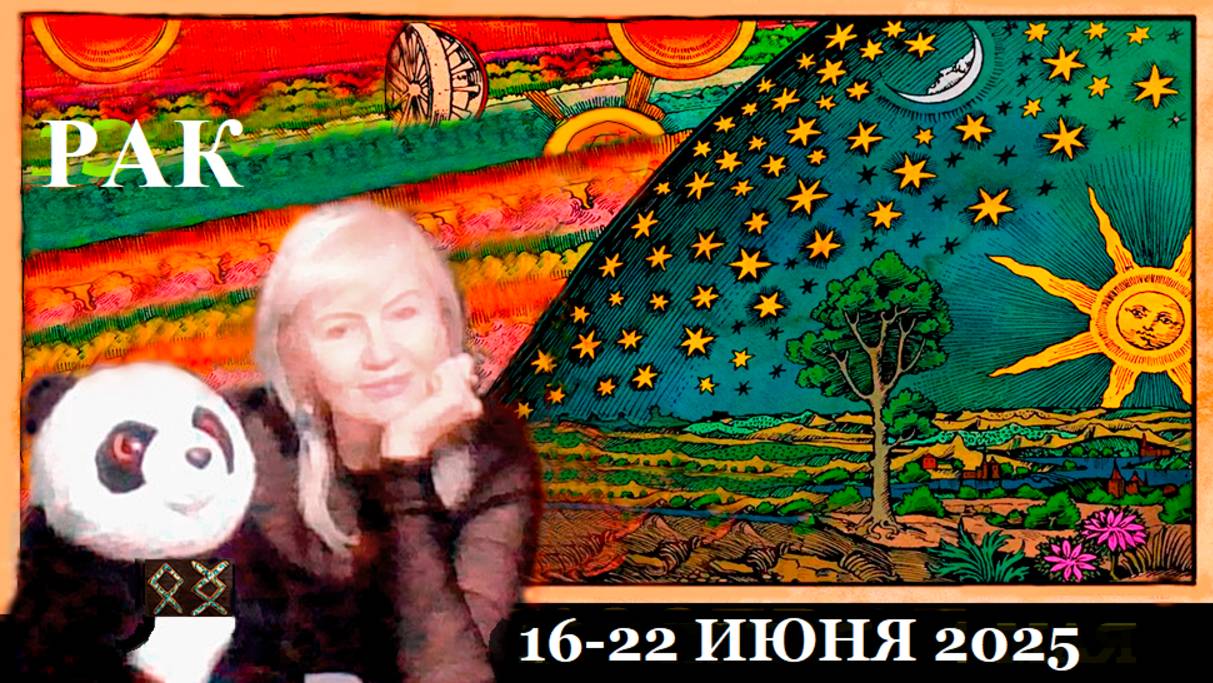 #TAROPANDAForLovers РАК 16-22 ИЮНЯ 2025 "Собраться с мыслями"