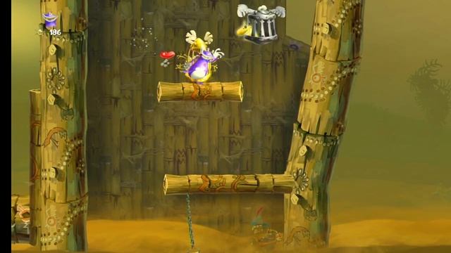 Rayman Legends. 10. Этап Зыбучие пески
