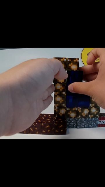 ASMR магнитный конструктор в стиле Maincraft