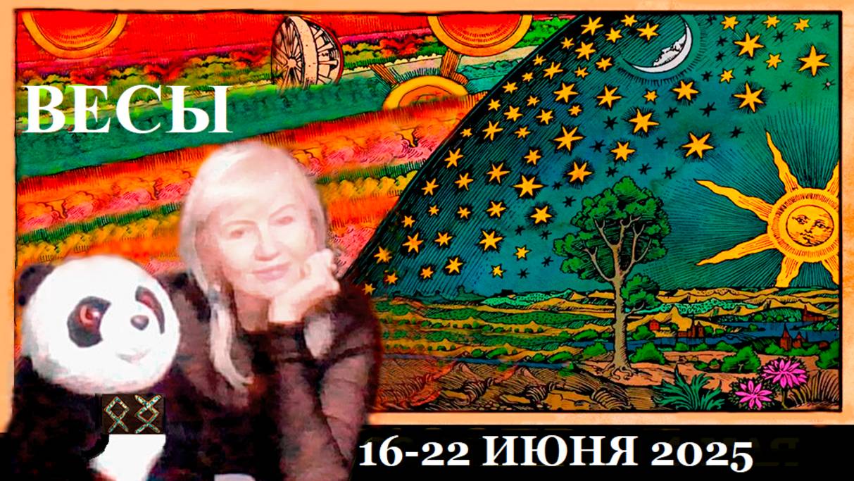 #TAROPANDAForLovers ВЕСЫ 16-22 ИЮНЯ 2025 "Учитывать свои потребности"