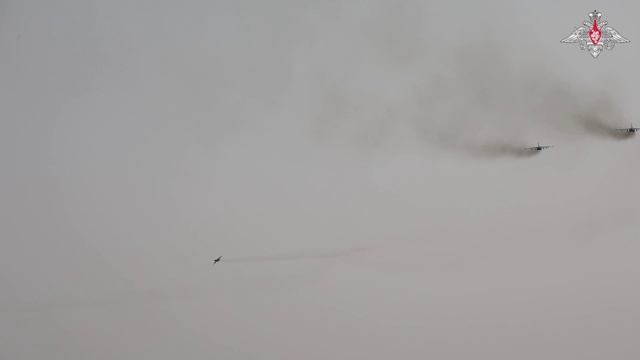 Боевая работа экипажа самолета Су-25
