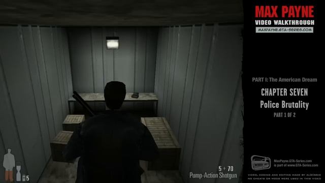 Max Payne - The American Dream - Police Brutality [1/2] (HD)
