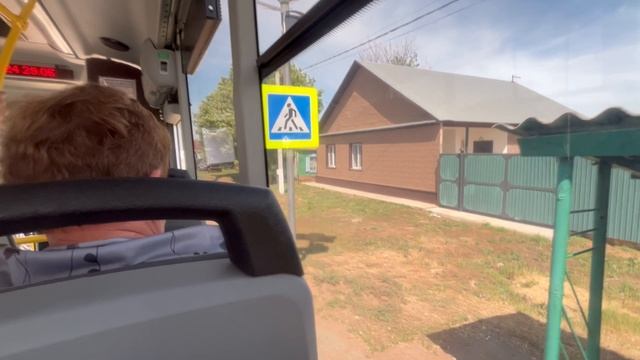 Оренбуржье , дорога в районный центр .Село Тоцкое