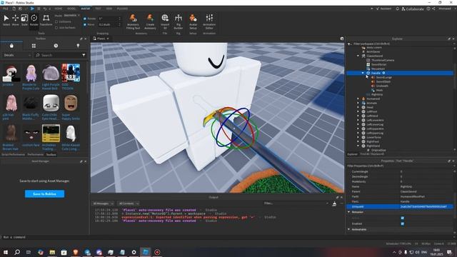 Модельки, предметы НПС! АНИМАЦИЯ ВСЕГО! МЕГА ПОНЯТНО И КРАТКО! ROBLOX STUDIO