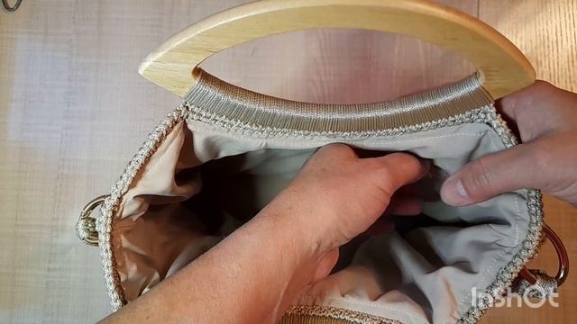 сумка ирландское кружево