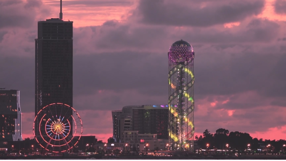 Батуми, Грузия. Кадры с дрона.