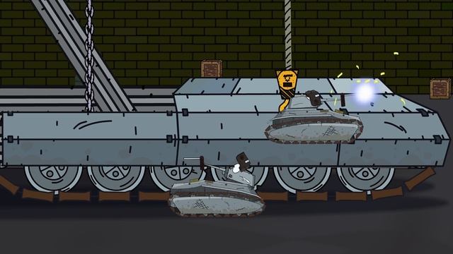 Создание Немецкого МОНСТРА МАРК-44 - Мультики Про Танки