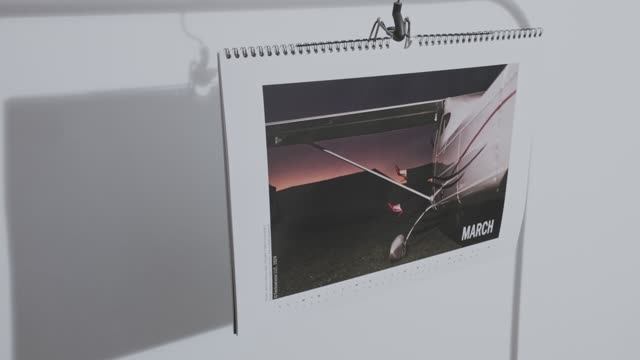 Techservice & Zonsen printed calendar