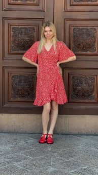 БОСОНОЖКИ ED'ART 5035.23663'BL. КРАСНЫЙ