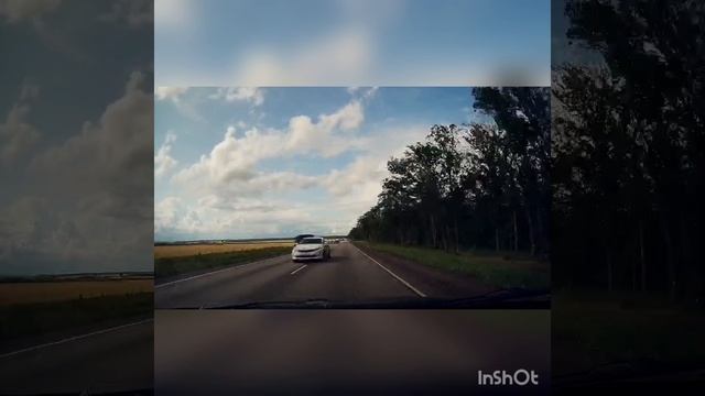 Очередной "спешун" на дороге...