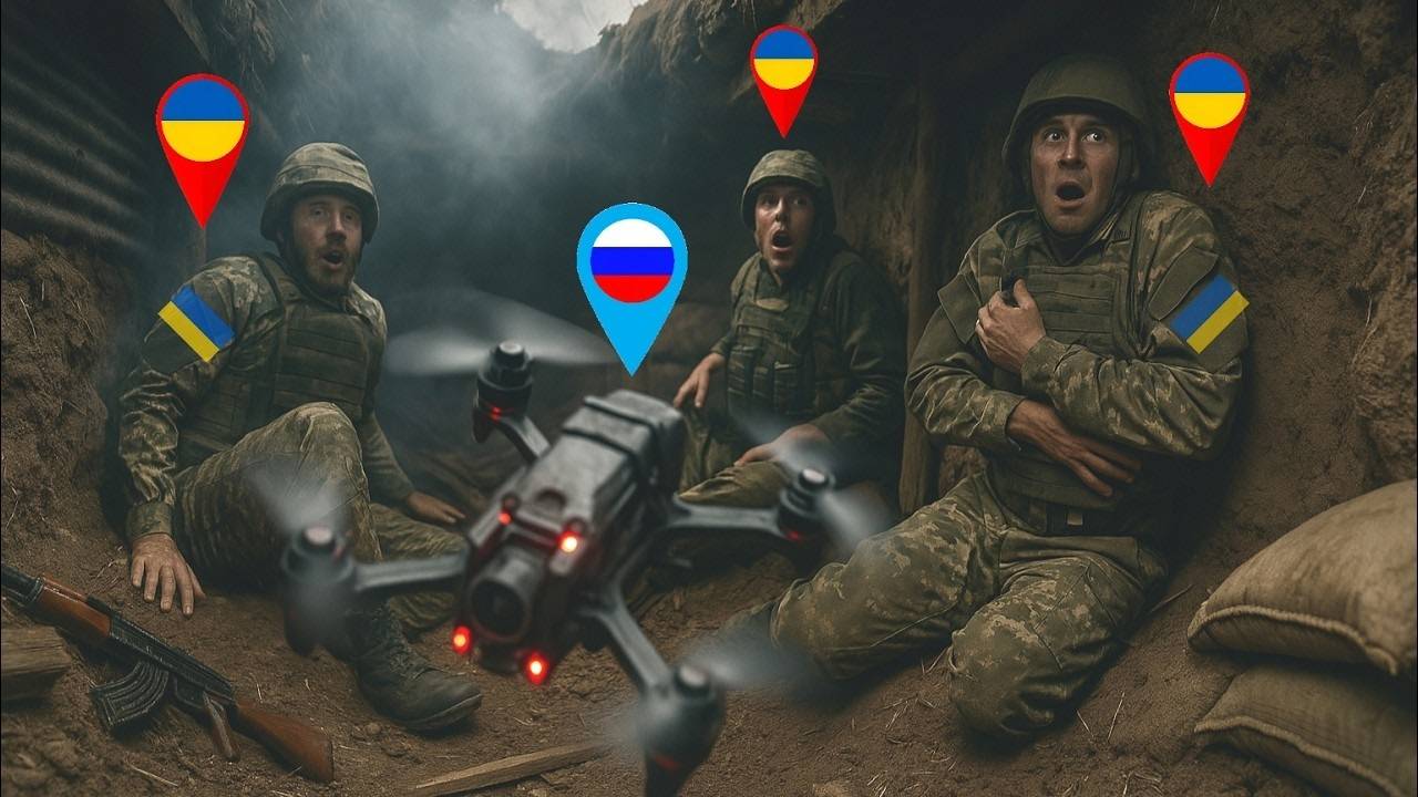 Российский FPV-дрон пробил украинский бункер, убив солдат на месте.