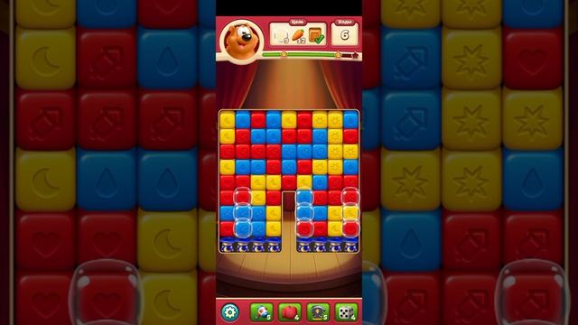 TOON BLAST МОБИЛЬНАЯ ИГРА ГОЛОВОЛОМКА В ЖАНРЕ ТРИ В РЯД — УРОВЕНЬ 29